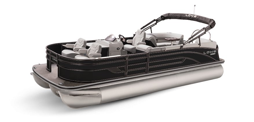 2025 Lowe Boats SF232 WT Black Metallic Exterior - Gray Upholstery with Mono Chrome Accents