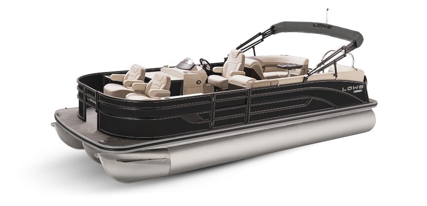 2025 Lowe Boats SF232 WT Black Metallic Exterior - Tan Upholstery with Mono Chrome Accents