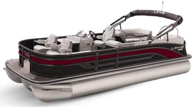 2025 Lowe Boats SF232 WT Custom Graphic - Infused Red Metallic