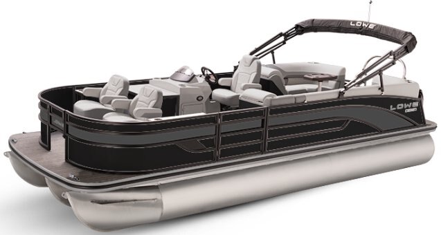 2025 Lowe Boats SF232 WT Custom Graphic - Charcoal Metallic