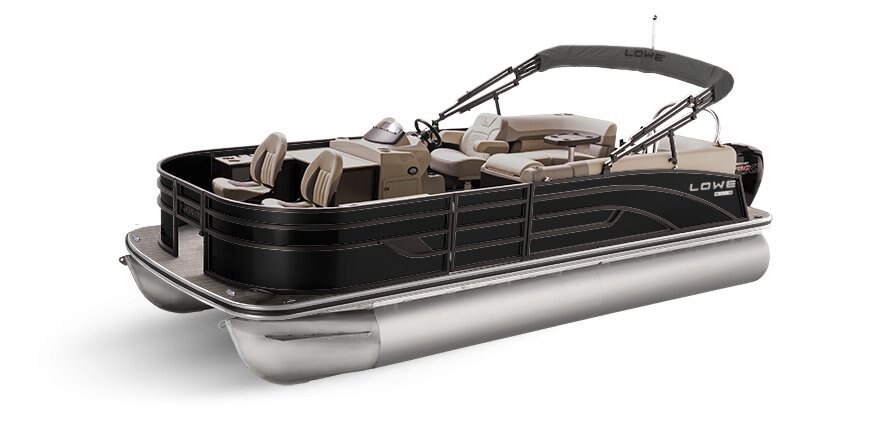 2025 Lowe Boats SF212 WT Black Metallic Exterior - Tan Upholstery with Mono Chrome Accents