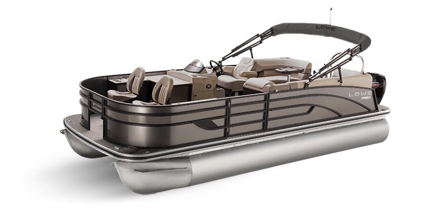 2025 Lowe Boats SF212 WT Caribou Metallic Exterior - Tan Upholstery with Mono Chrome Accents