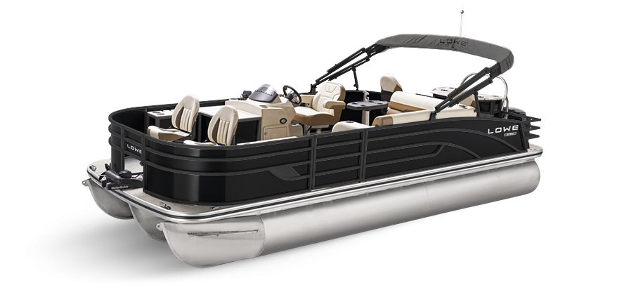 2025 Lowe Boats SF234 Black Metallic Exterior - Tan Upholstery with Mono Chrome Accents