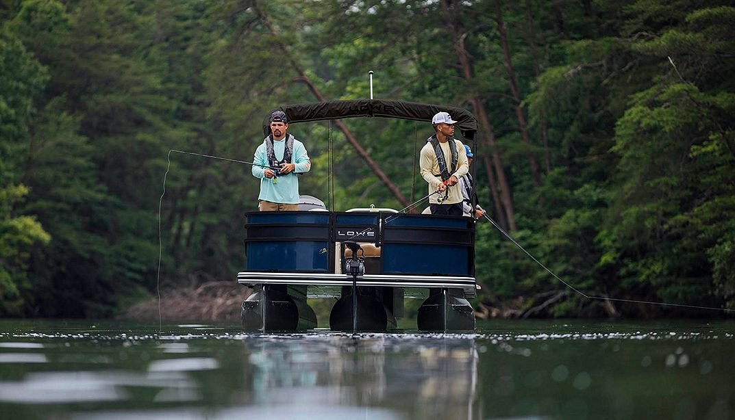 2025 Lowe Boats SF234 Custom Graphic Deep Sea Blue