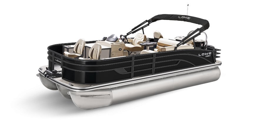 2025 Lowe Boats SF214 Black Metallic Exterior - Tan Upholstery with Mono Chrome Accents