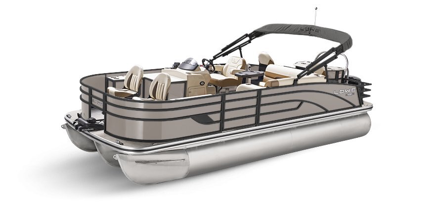 2025 Lowe Boats SF214 Caribou Metallic Exterior - Tan Upholstery with Mono Chrome Accents