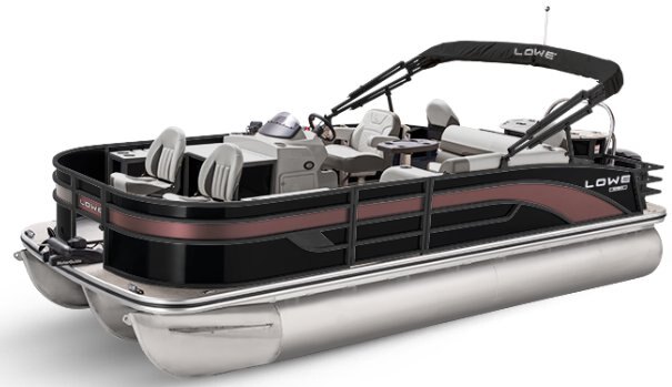 2025 Lowe Boats SF214 Custom Graphic - Infused Red Metallic