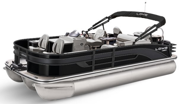 2025 Lowe Boats SF214 Custom Graphic - Charcoal Metallic