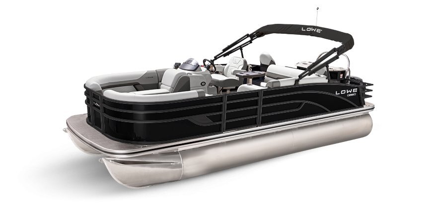 2025 Lowe Boats SF232 Black Metallic Exterior - Gray Upholstery with Mono Chrome Accents