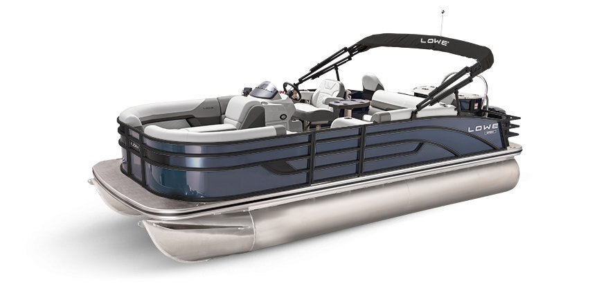 2025 Lowe Boats SF232 Indigo Blue Metallic Exterior - Gray Upholstery with Mono Chrome Accents