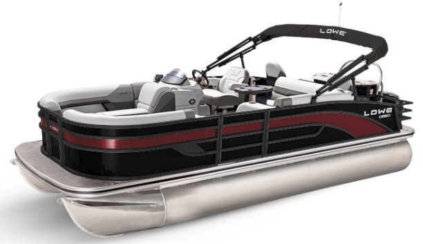 2025 Lowe Boats SF232 Custom Graphic - Infused Red Metallic