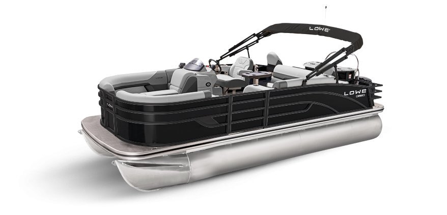 2025 Lowe Boats SF212 Black Metallic Exterior - Gray Upholstery with Mono Chrome Accents