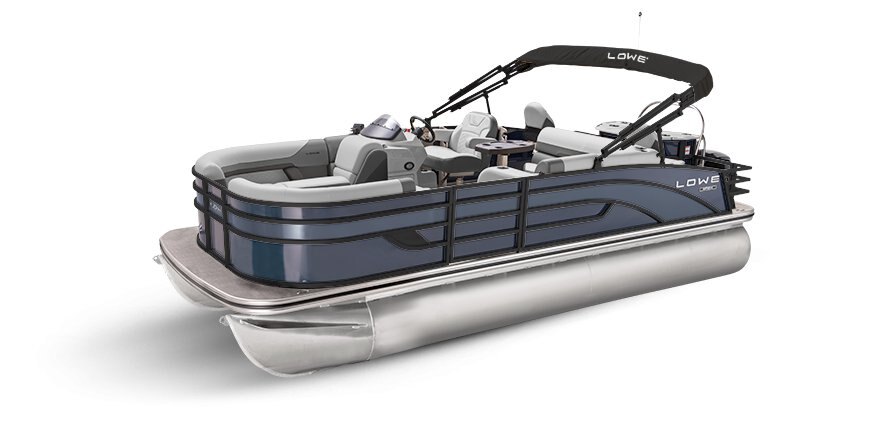 2025 Lowe Boats SF212 Indigo Blue Metallic Exterior - Gray Upholstery with Mono Chrome Accents