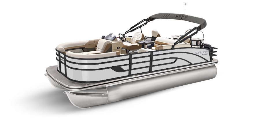 2025 Lowe Boats SF212 White Metallic Exterior - Tan Upholstery with Mono Chrome Accents