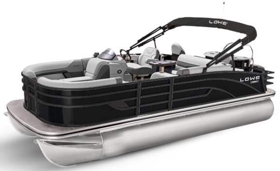 2025 Lowe Boats SF212 Custom Graphic - Black Metallic