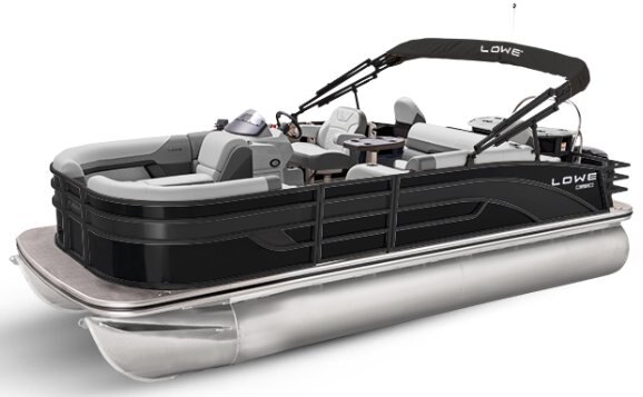 2025 Lowe Boats SF212 Custom Graphic - Charcoal Metallic