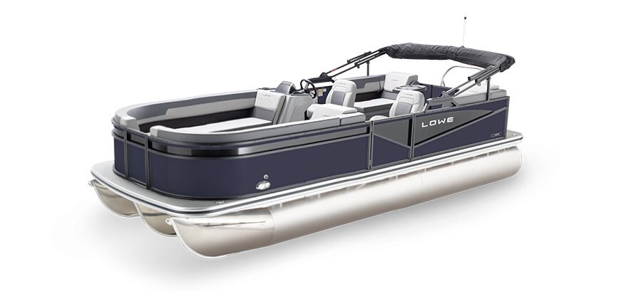 2025 Lowe Boats LS 230 WT Indigo Blue Metallic Exterior - Gray Upholstery with Mono Chrome Accents