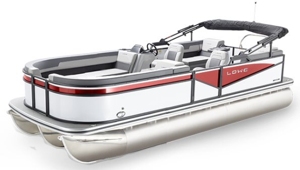 2025 Lowe Boats LS 230 WT Custom Graphic - Infused Red Metallic