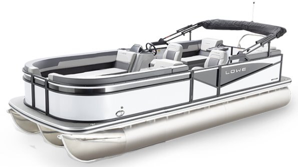 2025 Lowe Boats LS 230 WT Custom Graphic - Charcoal Metallic