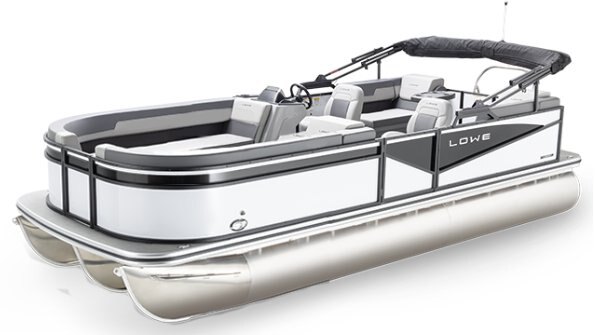 2025 Lowe Boats LS 230 WT Custom Graphic - Black Metallic