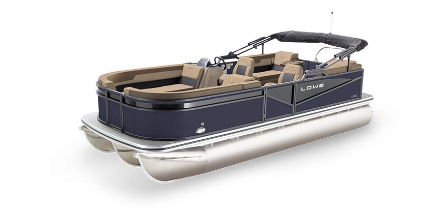 2025 Lowe Boats LS 210 WT Indigo Blue Metallic Exterior - Tan Upholstery with Mono Chrome Accents