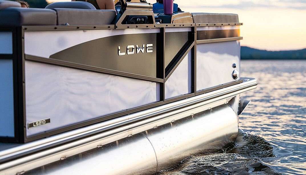 2025 Lowe Boats LS 210 WT Indigo Blue Metallic Exterior Tan Upholstery with Mono Chrome Accents