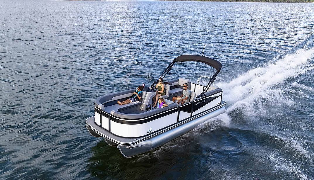 2025 Lowe Boats LS 210 WT Wineberry Metallic Exterior Gray Upholstery with Mono Chrome Accents