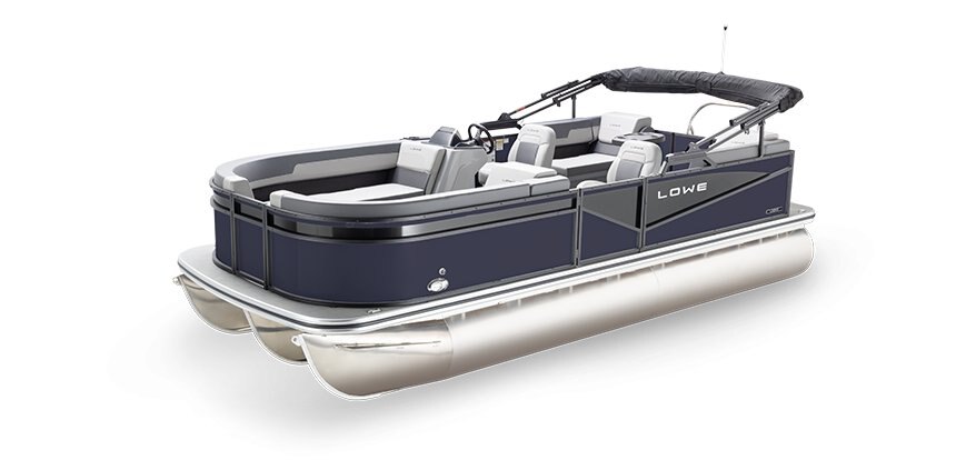 2025 Lowe Boats LS 210 WT Indigo Blue Metallic Exterior - Gray Upholstery with Mono Chrome Accents