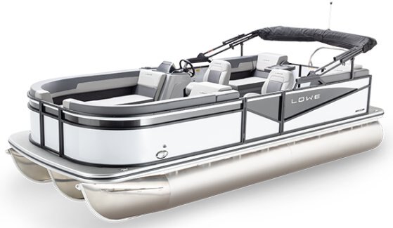 2025 Lowe Boats LS 210 WT Custom Graphic - Charcoal Metallic