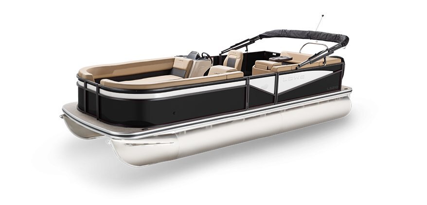 2025 Lowe Boats LS 230 Black Metallic Exterior - Tan Upholstery with Mono Chrome Accents