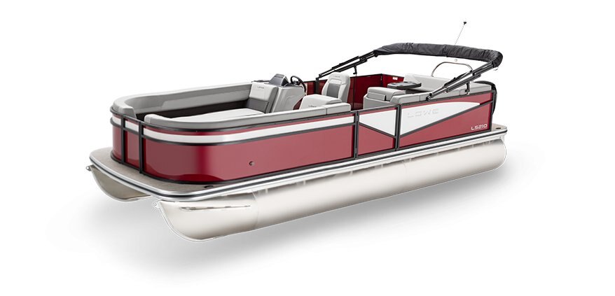 2025 Lowe Boats LS 230 Wineberry Metallic Exterior - Gray Upholstery with Mono Chrome Accents