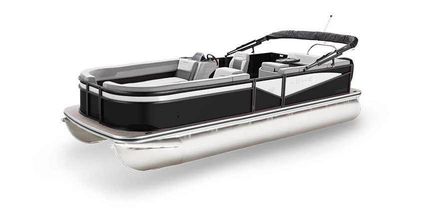 2025 Lowe Boats LS 230 Black Metallic Exterior - Gray Upholstery with Mono Chrome Accents