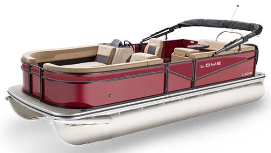 2025 Lowe Boats LS 210 Custom Graphic - Infused Red Metallic