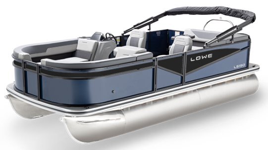 2025 Lowe Boats LS 190 Custom Graphic - Black Metallic