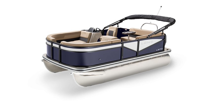 2025 Lowe Boats 170 Indigo Blue Metallic Exterior - Tan Upholstery with Mono Chrome Accents