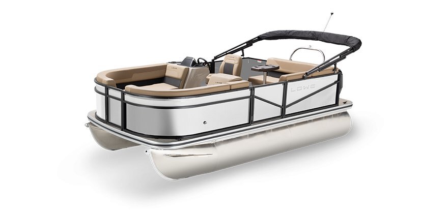 2025 Lowe Boats 170 White Metallic Exterior - Tan Upholstery with Mono Chrome Accents