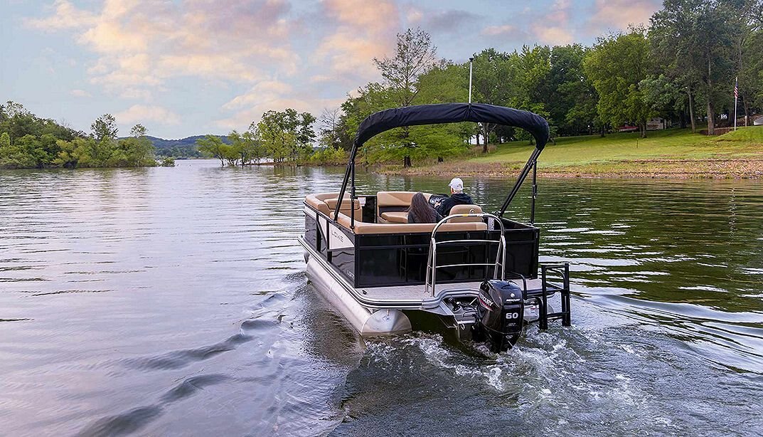 2025 Lowe Boats 170 White Metallic Exterior Tan Upholstery with Mono Chrome Accents