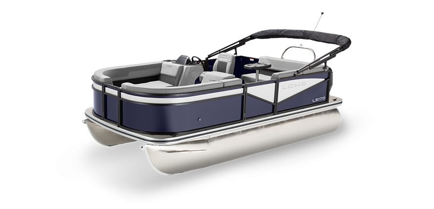 2025 Lowe Boats 170 Indigo Blue Metallic Exterior - Gray Upholstery with Mono Chrome Accents