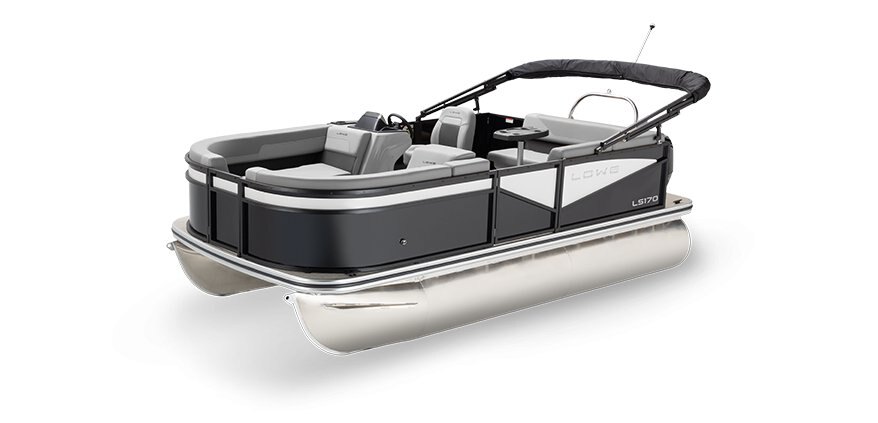 2025 Lowe Boats 170 Black Metallic Exterior - Gray Upholstery with Mono Chrome Accents