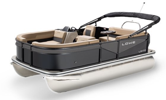 2025 Lowe Boats LS 170 Custom Graphic - Charcoal Metallic