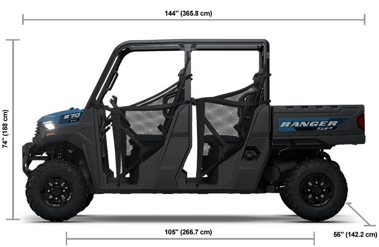 2026 Polaris® RANGER CREW 1000 Premium 3-Seat Polaris Pursuit Camo