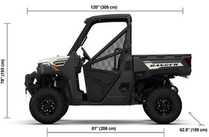 2026 Polaris® RANGER CREW 1000 Premium 3 Seat Mirage Beige