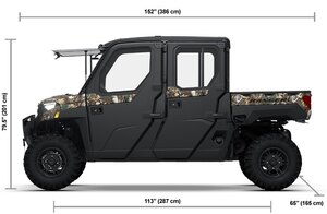 2026 Polaris® RANGER CREW XP 1000 NorthStar Edition Premium 6 Seat Polaris Pursuit Camo