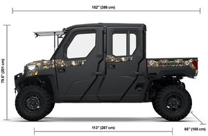 2026 Polaris® RANGER CREW XP 1000 NorthStar Edition Ultimate 6 Seat Polaris Pursuit Camo