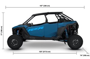 2026 Polaris® RZR Pro S 4 Ultimate 4 Seat Earth Blue