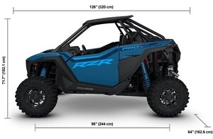 2026 Polaris® RZR Pro XP Ultimate 2 Seat Earth Blue