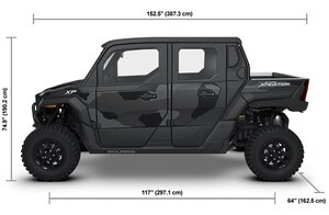 2026 Polaris® XPEDITION XP NorthStar 5 Seat Matte Super Graphite
