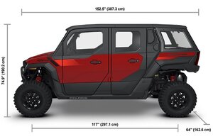 2026 Polaris® XPEDITION ADV 5 NorthStar 5 Seat Performance Red
