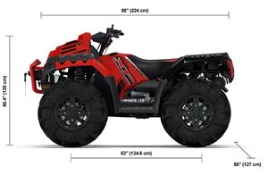 2026 Polaris® SPORTSMAN XP 1000 Mud Edition Indy Red Pearl