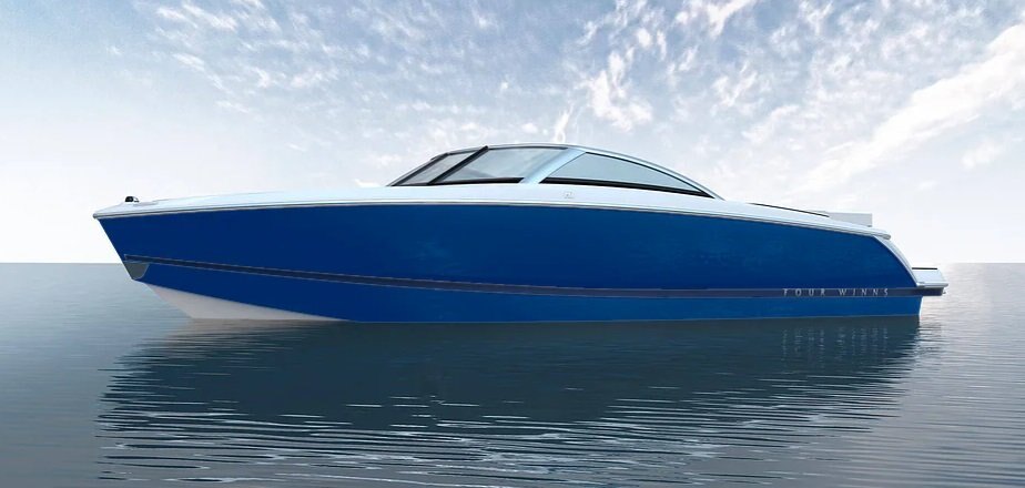2025 Four Winns H1 OB Liquid Blue